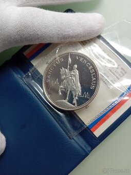 Strieborná medaila Svoboda a Dubček r. 1968 - 2