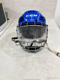 ✅ CCM RESISTANCE - veľkosť M - BLUE + PLEXI COMBO ✅ - 2