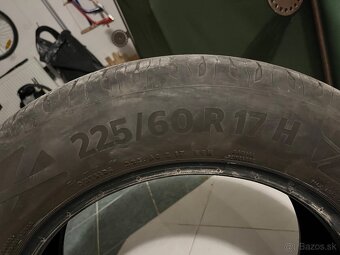 Predam letne pneu 225/60 R17 - 2