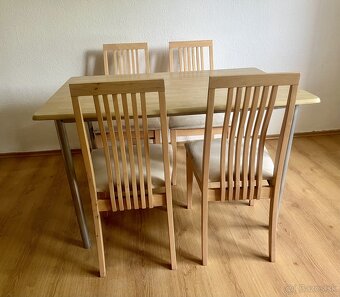 Jedalensky stol so stolickami - 2