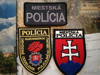 vojenske našivky a policajne - 2