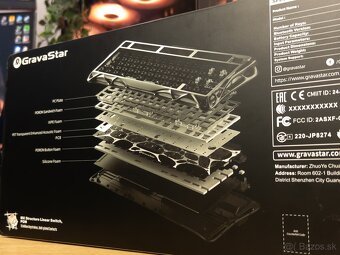 Gravastar Mercury K1 – 75% bezdrôtová klávesnica - 2