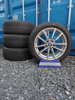 Orig. BMW 5x112R17 + zimné pneu 225/50 r17 - 2