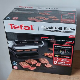 Tefal Optigril Elite GC750D30, nový, nepoužitý, top cena - 2