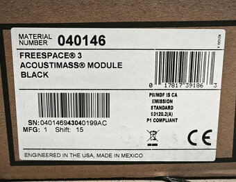 Bose FreeSpace 3 Acoustimass bass module - 2