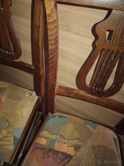 Stoličky harfa - 2