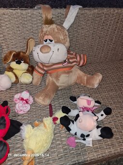 Plyšové hračky, plys, 9ks - 2