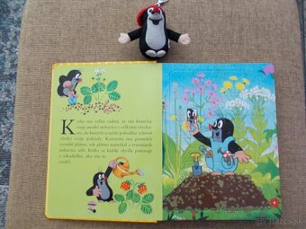 Leporelo KRTKO s puzzle + prívesok Krtko - 2