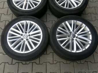 Elektrony VW 5x112 r17, letne pneu. 225/50 r17 - 2