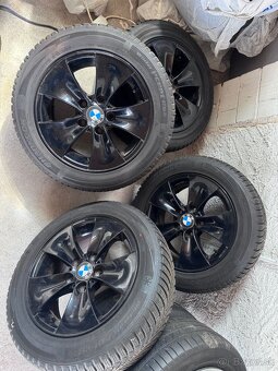 BMW hlinikové disky+zimné pneu - 2