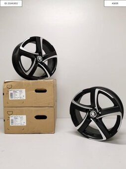 Škoda Fabia, Rapid, Scala alu disky 5x100 R17 ET48 7,5J 1253 - 2