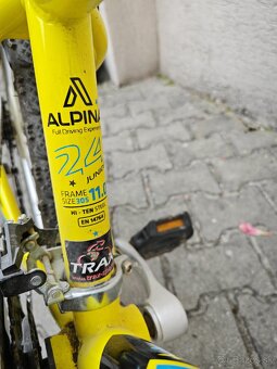 Detský bicykel Kellys Alpina Rockstar, 24" kolesá, 21 prevo - 2