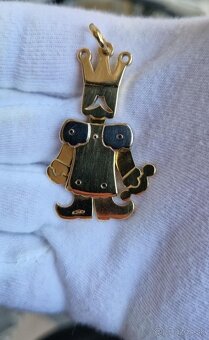 Zlatý prívesok z briliantom - 2