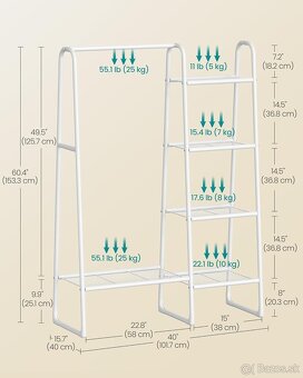 SONGMICS stojan na oblečenie, nový - 2