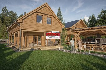 (602 m²) NOVOSTAVBA CHATY NA SLNEČNOM POZEMKU - 2