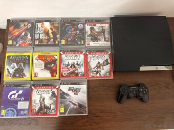 🎮 PlayStation 3 + 11 hier + ovládač - 2