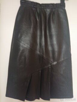 Kožená sukňa. - 2
