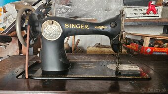 Starožitný šijací stroj SINGER - 2