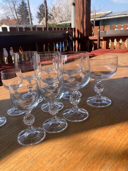 Sada kryštalovych poharov - 2