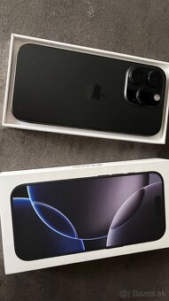 Predám iPhone 16 Pro Black Titanium 256GB - 2