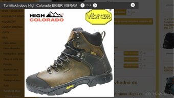 Turistická obuv High Colorado Eiger Vinram - 2