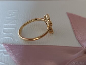 Pandora fresia gold v54 s diamantom - 2