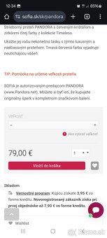 prsteň PANDORA - 2