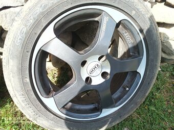 ALU disky 16R 4x98 DOTZ free ride peak - 2
