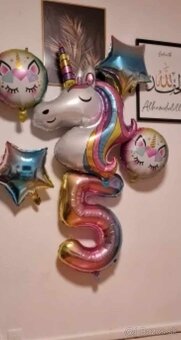 Nové balóny Unicorn 110cm - sada AŽ 15/16 kusov - 2