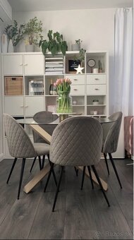 Jedálenský stôl Kave Home, priemer 120cm + DOVOZ ZDARMA - 2