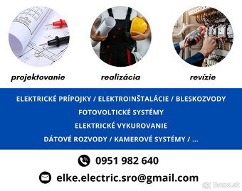 ELKE Electric - projektovanie, realizácia a revízie elektro - 2