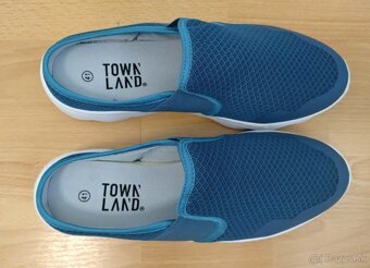 Nové pánske modré topánky / espadrilky - 2