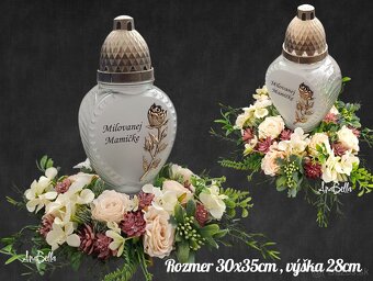 Ikebana na hrob, kahanec pre mamičku - 2