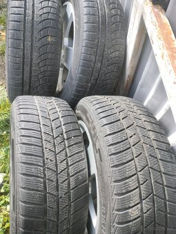 ❄️zimné 4ks alu disky orig. Škoda 5x112 r16 6mm ❄️205/55 r16 - 2