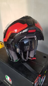 Predám novú karbónovú prilbu AGV Sportmodular -L - 2