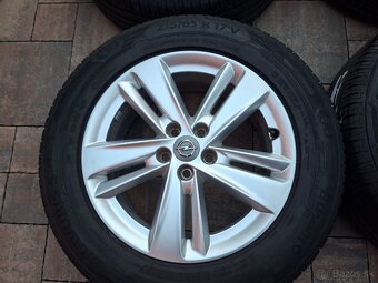 Orig. hliníkové disky Opel R17, 5x108 - 2