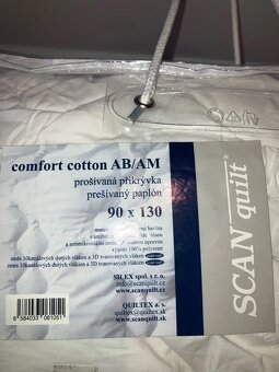 Detsky paplon 90x130 cm, zn. Scan Quilt Paplón model Comfort - 2