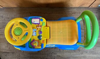 Odrážadlo, hojdačka autíčko 4v1 macko Pu - 2