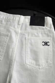 Nohavice high-weist, wide leg - 2