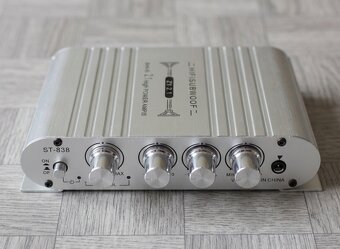 Zosilňovač 2x40W, s adaptérom - 2