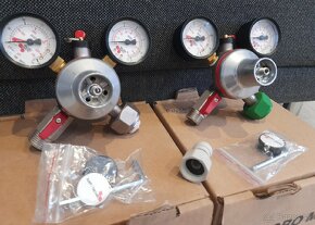 Redukčný ventil CO2, Dusík, Pivoplyn (manometer) - 2