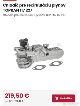 EGR chladic - 2