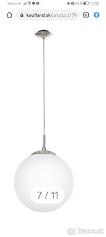 luster sklenena guľa 30cm - 2