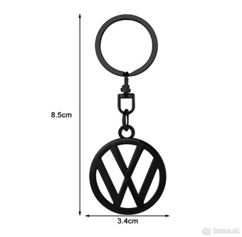 Privesok VW (Volkswagen) ma kľúče od auta, kľúčenka - 2