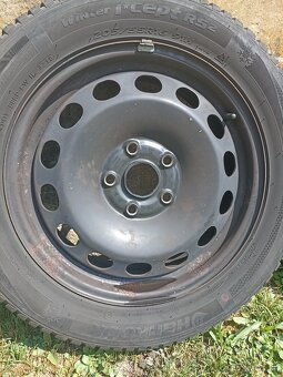 Plechové disky 16" ET50 s pneumatikami - 2