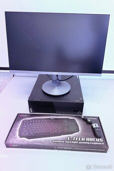 Zostava LENOVO -I5 ,8GB, 480SSD,W11P, 24"monitor - top stav - 2