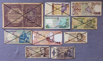 Bankovky z obehu svet 4 - 2