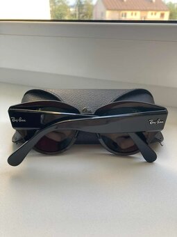 Čierne slnečné dámske okuliare Ray-Ban - 2