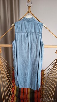 Dámske šaty Denim veľkosť S - 2