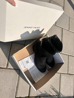 Dámske členkov čižmy/kozačky - 2